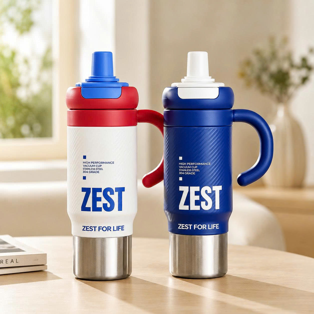 Bình Ly Giữ Nhiệt ZEST Inox 304 Có Tay Cầm 4