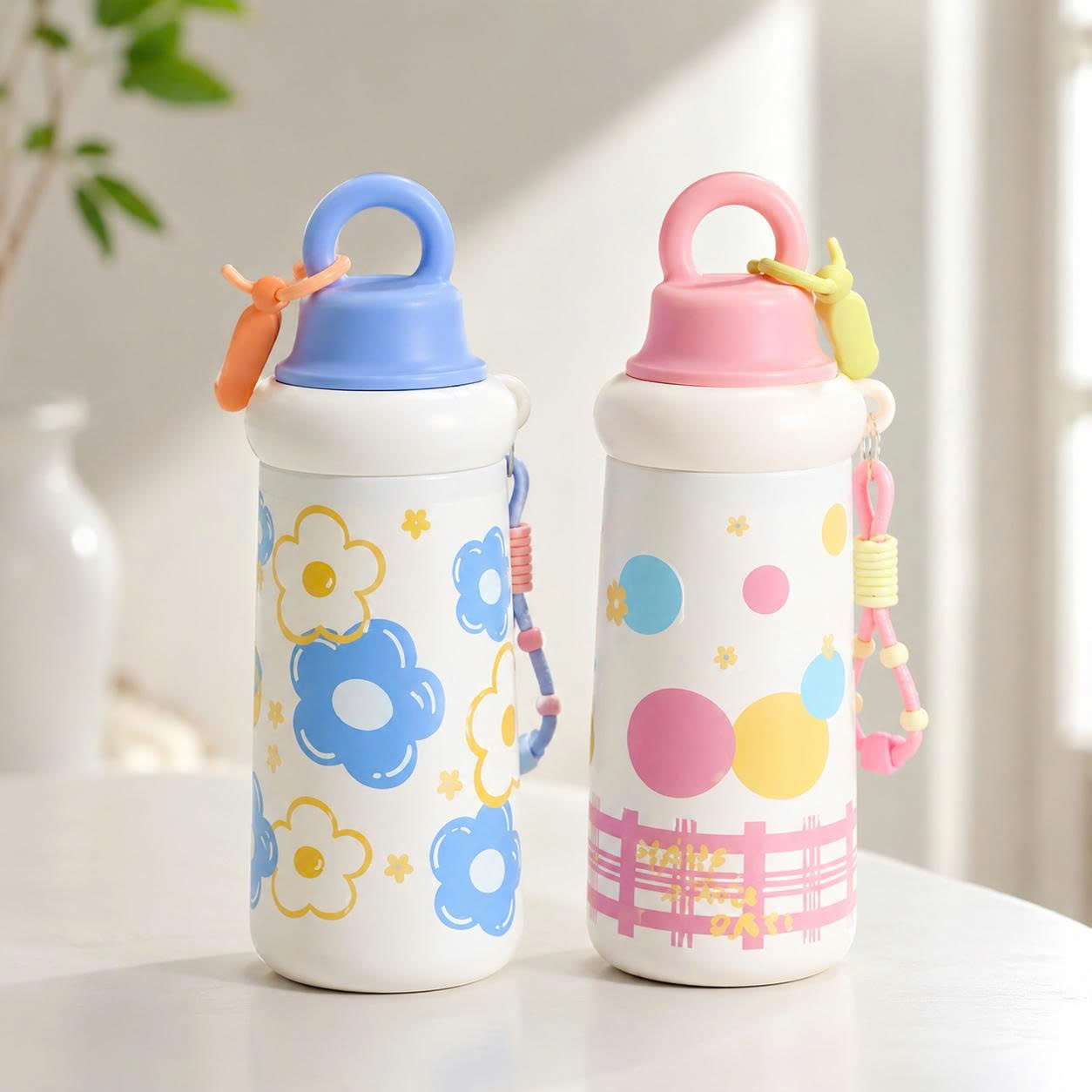 Bình Ly Giữ Nhiệt Họa Tiết Hoạt Hình 650ml 4