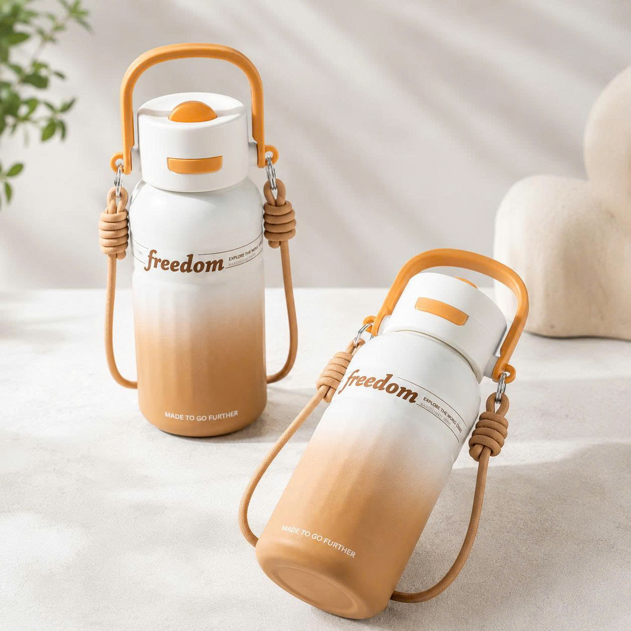 Bình Ly Giữ Nhiệt Freedom 700ml – Nắp Bật, Quai Xách Và Dây Đeo, Inox 304/316 4
