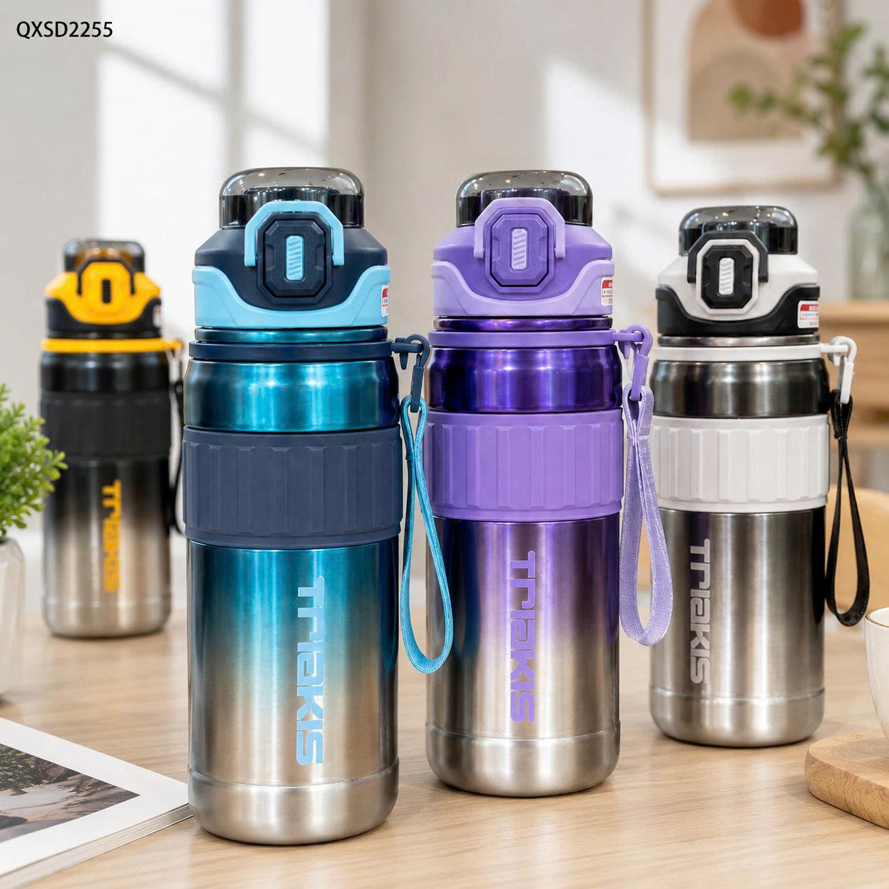 Bình Ly Giữ Nhiệt Inox QXSD2255 680ml Full VAT