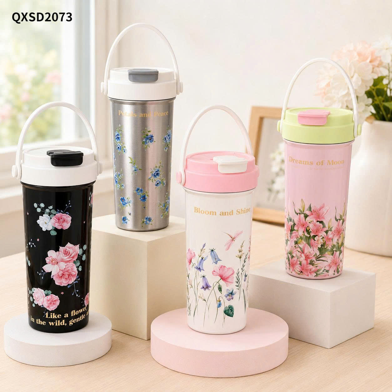 Bình Ly Giữ Nhiệt Inox QXSD2073 600ml Full VAT 4
