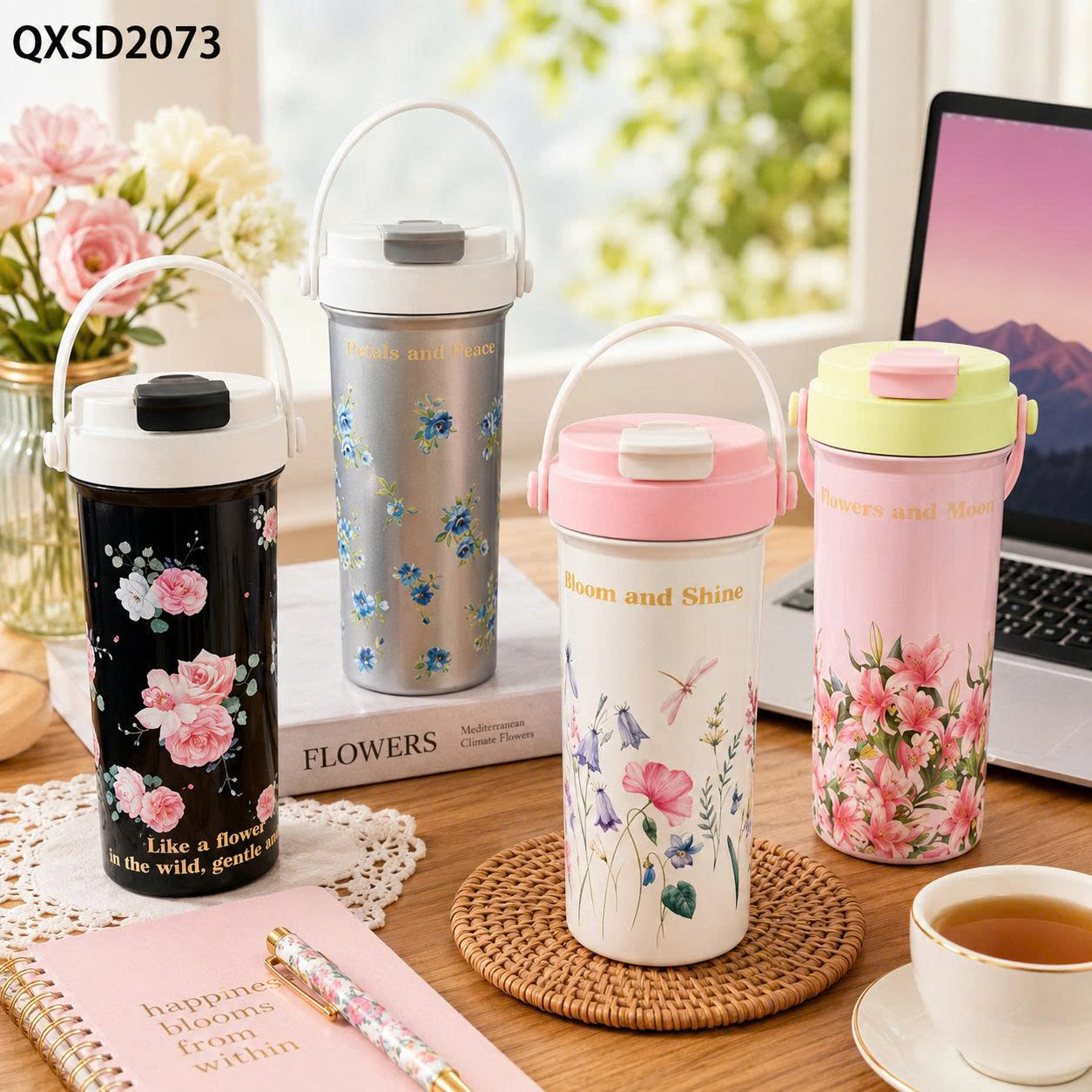 Bình Ly Giữ Nhiệt Inox QXSD2073 600ml Full VAT 2