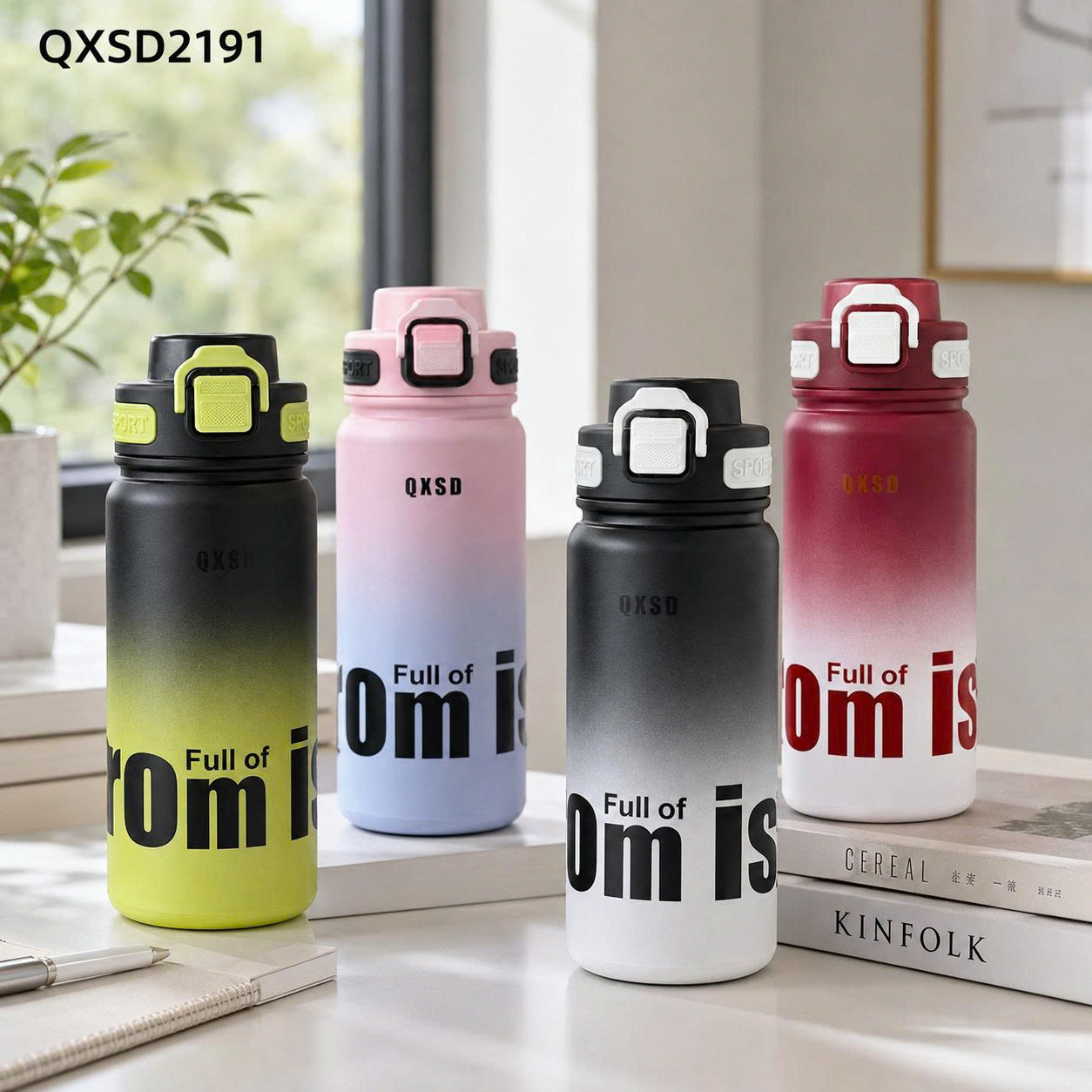 Bình Ly Giữ Nhiệt Inox QXSD2191 680ml Full VAT