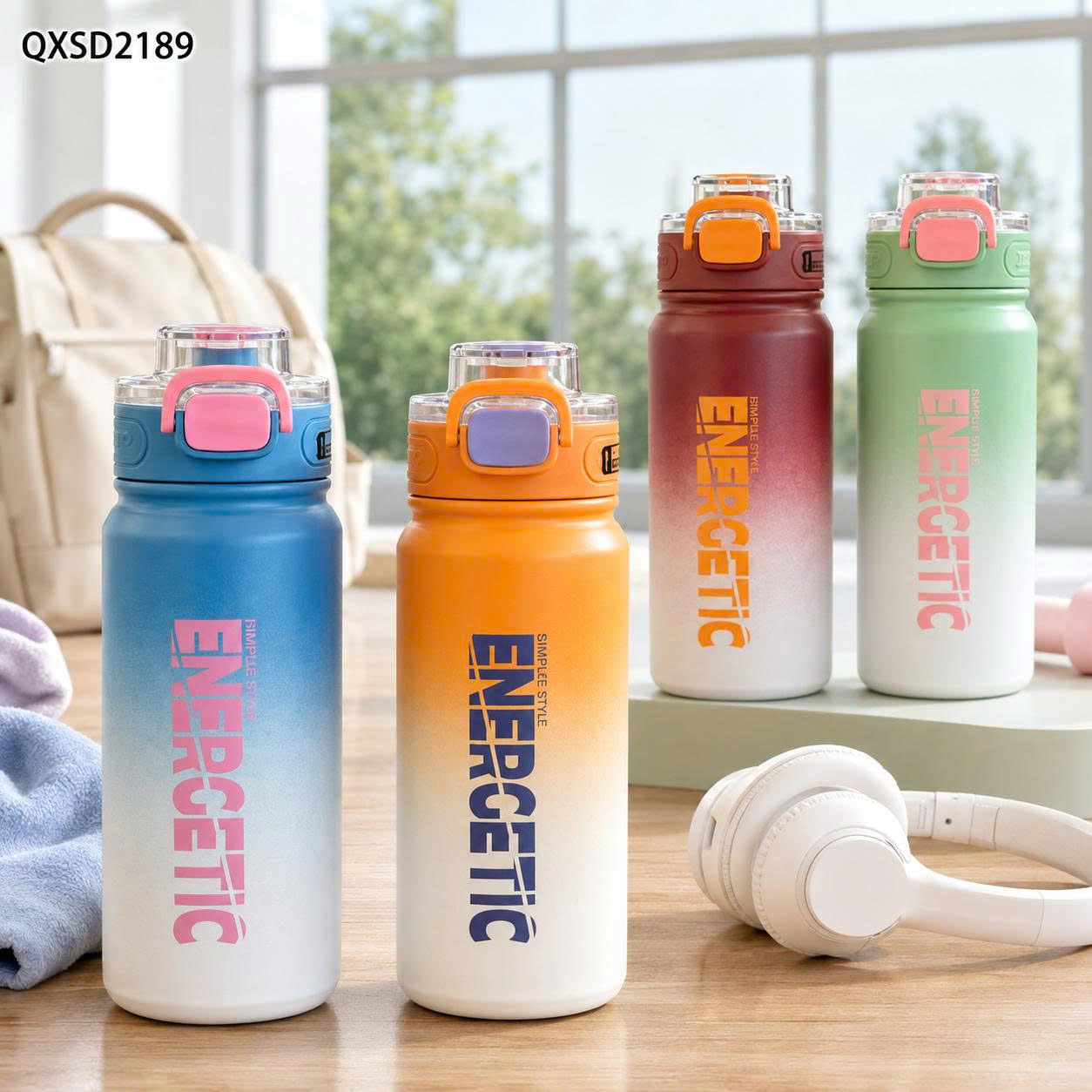 Bình Ly Giữ Nhiệt Inox QXSD2189 680ml Full VAT 2