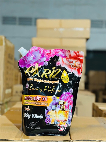 Nước Giặt Xả Pariz Túi 3,6kg Full Vat 2