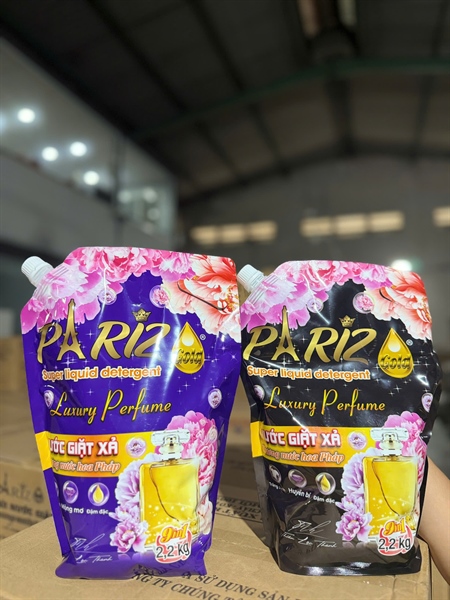 Nước Giặt Xả Pariz Dạng Túi 2,2kg Full Vat