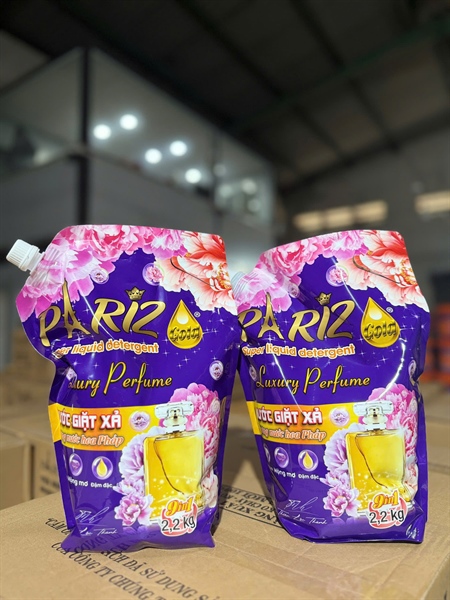 Nước Giặt Xả Pariz Dạng Túi 2,2kg Full Vat 3