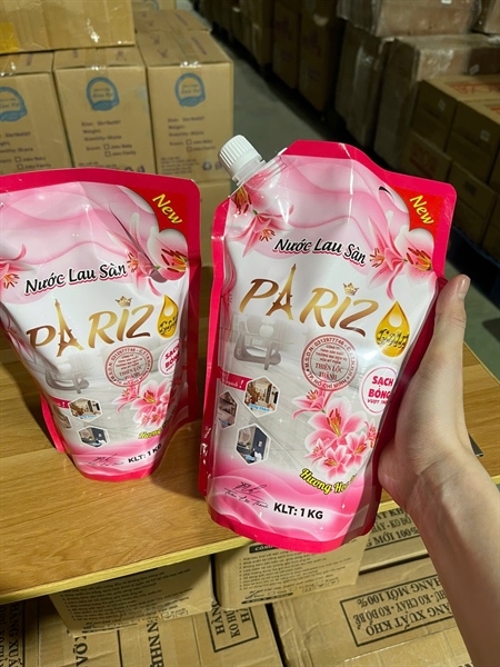 Nước Lau Sàn Pariz 1kg Full Vat 2