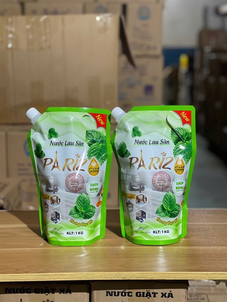 Nước Lau Sàn Pariz 1kg Full Vat 3
