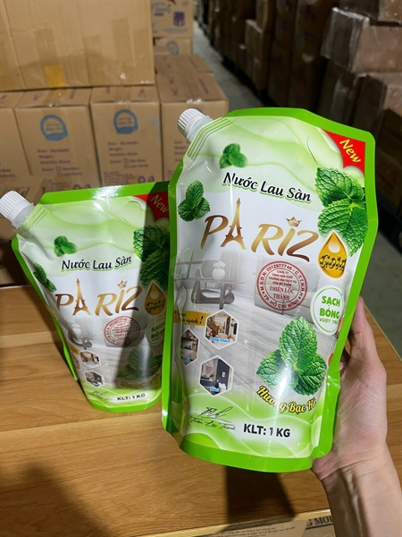 Nước Lau Sàn Pariz 1kg Full Vat