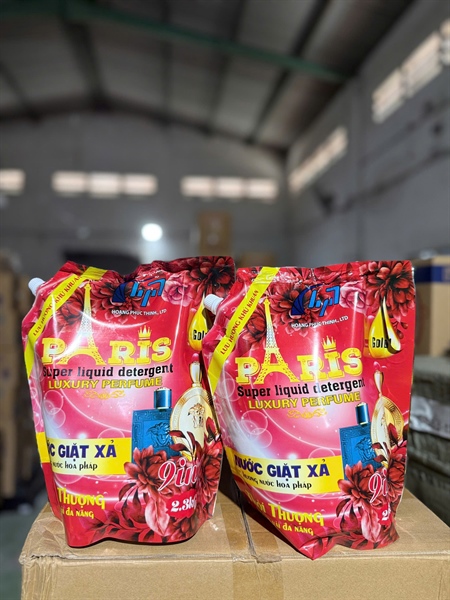Nước Giặt Xả Paris Túi 2,3kg Full Vat