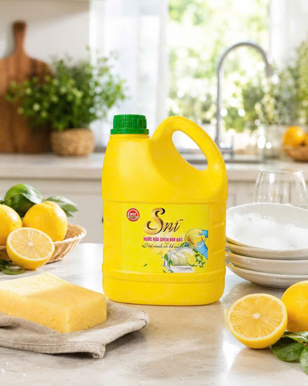Nước Rửa Chén Sni 1,5kg Full Vat 2