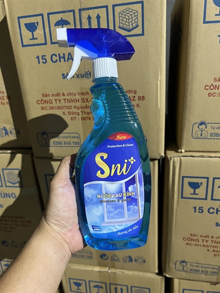 Nước Lau Kính Sni 580ml Full Vat 3