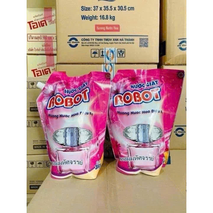 Nước Giặt Robot Túi 3kg Full Vat 4
