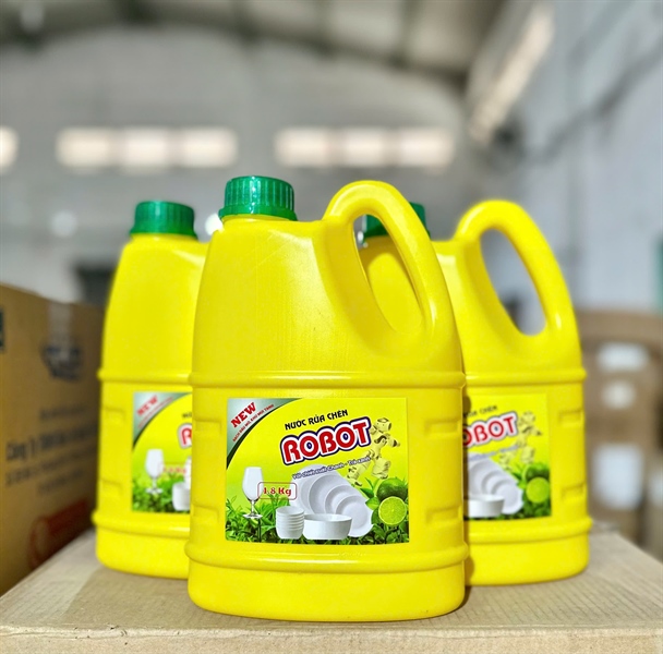 Nước Rửa Chén Robot 1,8L Full Vat Nước Rửa Chén Robot 1,8L Full Vat