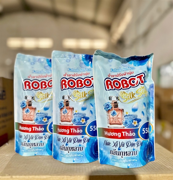 Nước Xả Vải Túi Robot 550gr Full Vat Nước Xả Vải Túi Robot 550gr Full Vat