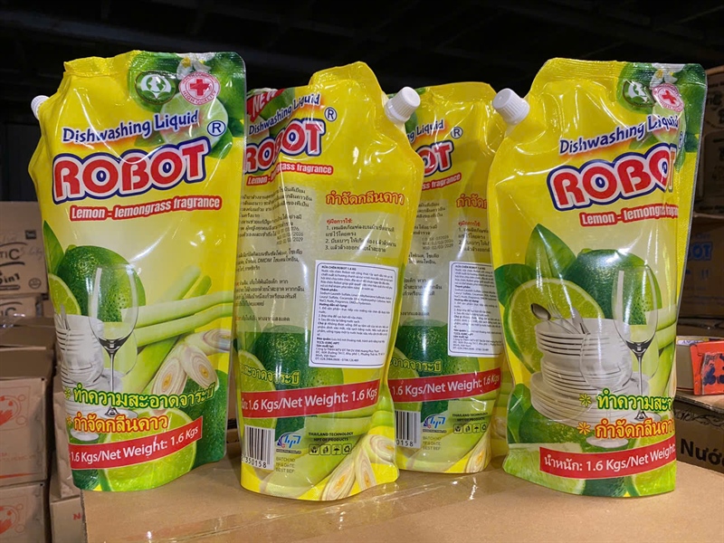 Nước Rửa Chén Robot Túi 1,6kg Full Vat 3