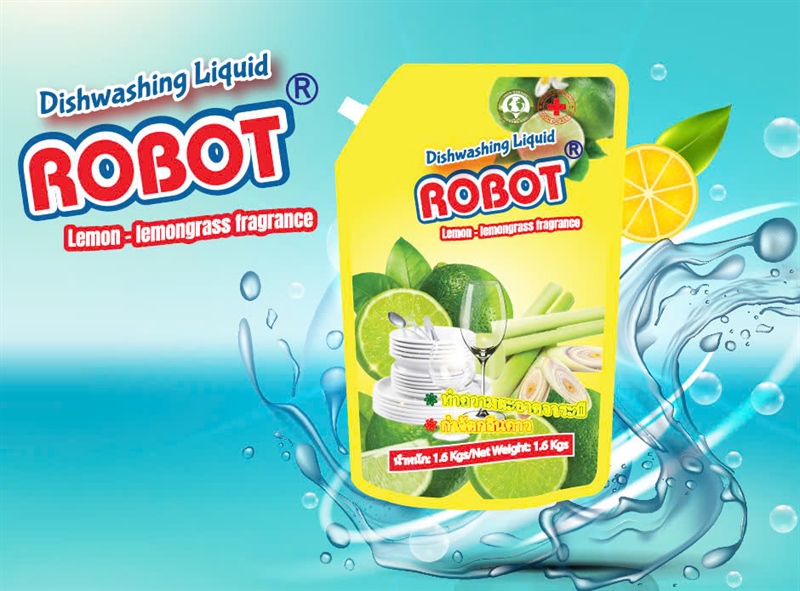 Nước Rửa Chén Robot Túi 1,6kg Full Vat 4