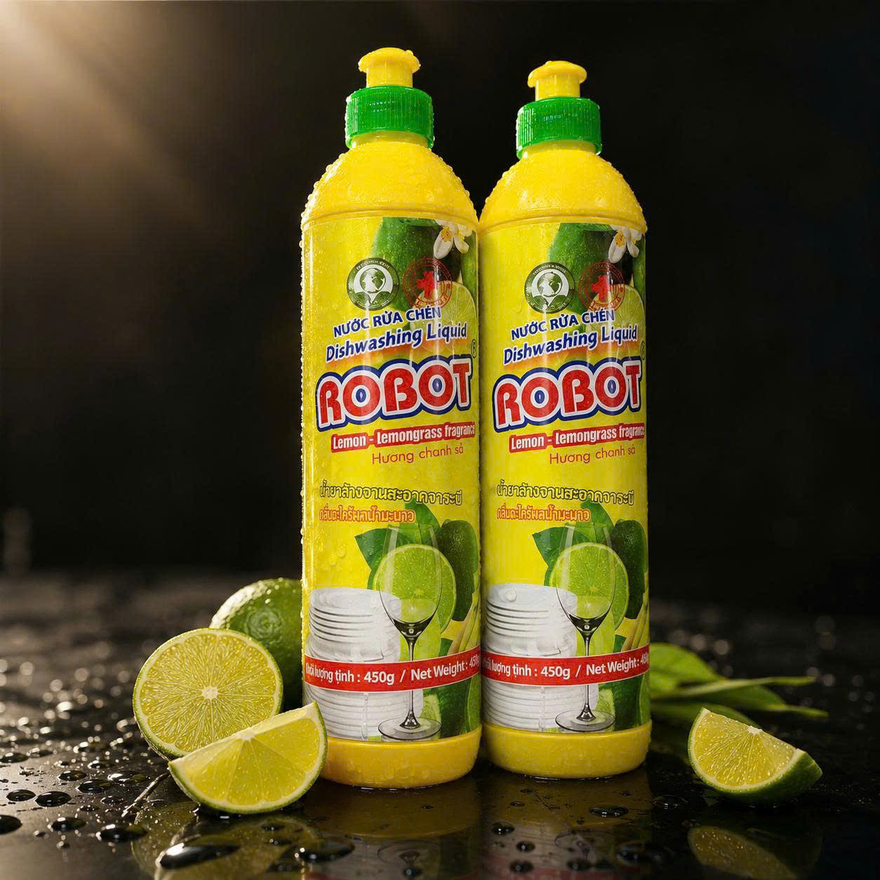 Nước Rửa Chén Robot 450gr Full Vat 2