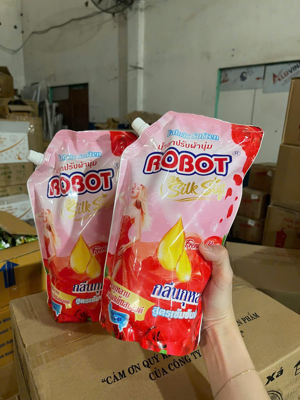 Nước Xả Vải Túi Robot 1kg6 Full Vat 3
